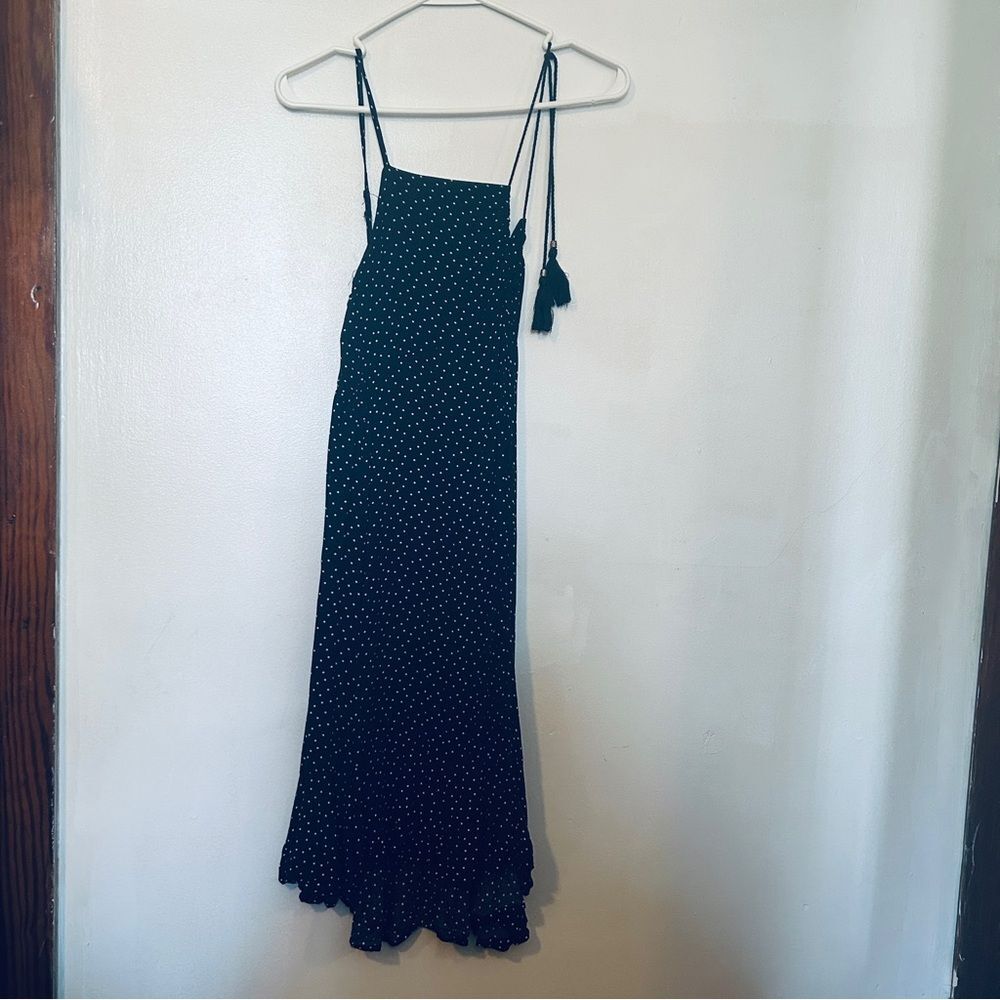 Polka Dot Black and White Womens Dress size Small